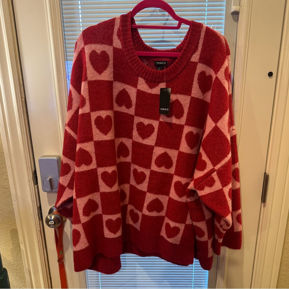Torrid heart sweater